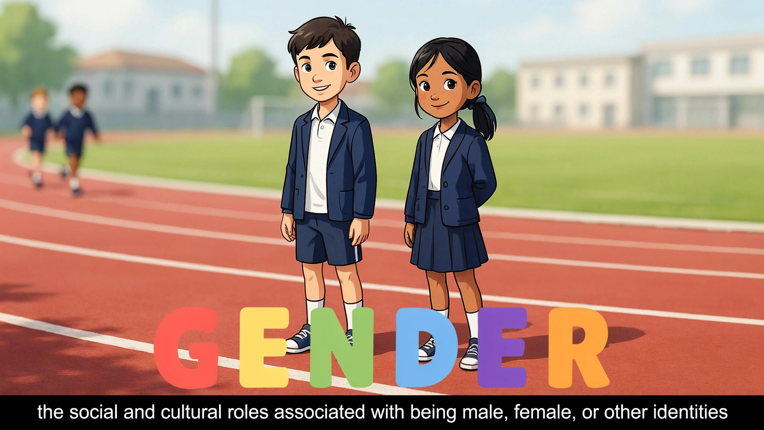 English Illustration for gender